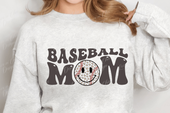 Baseball Mom SVG Design: A Versatile Graphic for T-Shirt and Crafting Projects