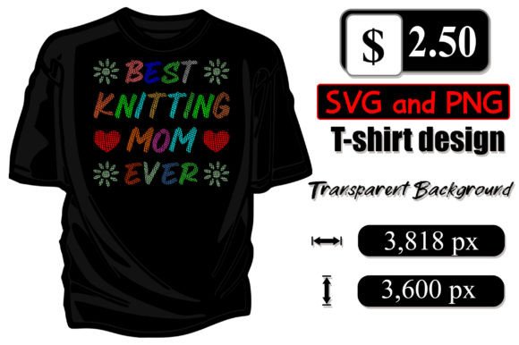 Best Knitting Mom Ever Embroidery Design Review