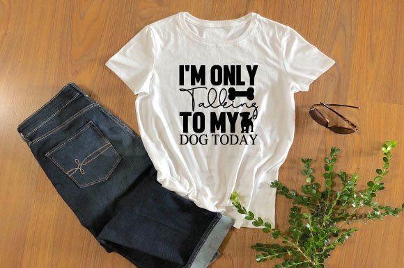Dog SVG T-Shirt Design: A Versatile Graphic Asset for Content Creators