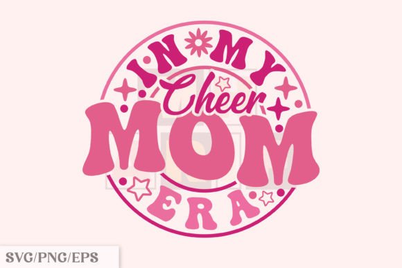 In My Cheer Mom Era SVG: A Versatile Graphic Design Asset for T-Shirt Designs and More