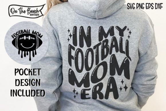 In My Football Mom Era SVG: A Bold Graphic for T-Shirt Designs and Branding