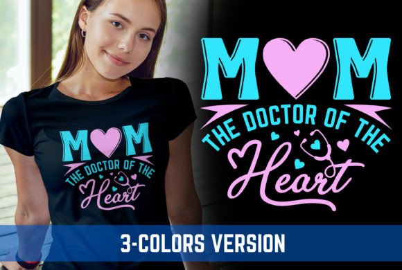 Mom the Doctor of the Heart V3: A Thoughtful Embroidery Design for Real Projects