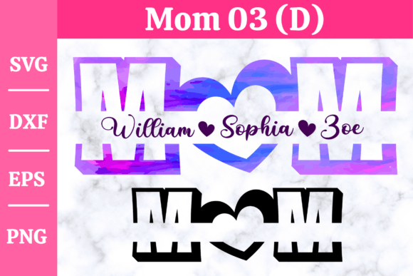 Mothers Day Mom Monogram: A Premium Graphic for Local Business Branding