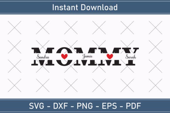 Mother’s Day SVG Mom Split Monogram: A Versatile Graphic Design Asset