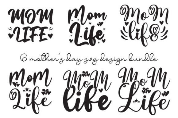 Mother’s Day SVG T-Shirt Design Bundle: A Strong Graphic Design Asset for Creative Brands