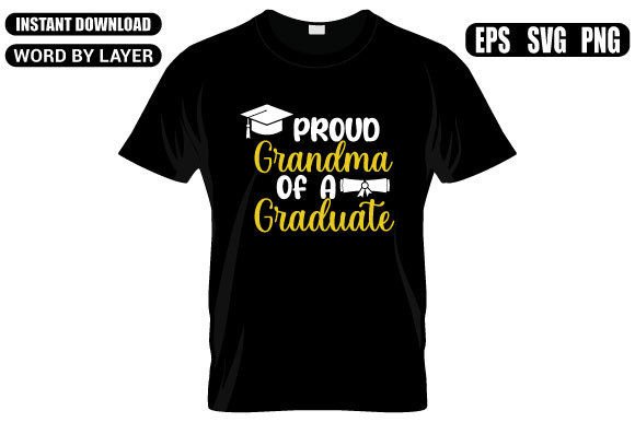 Proud Grandma of a Graduate Svg Design: A Heartfelt Embroidery Pick