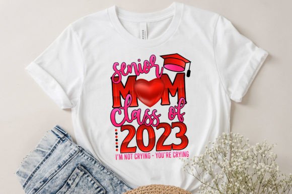 Senior Mom Class of 2023 SVG T-shirt Sv Graphics and T-Shirt Designs