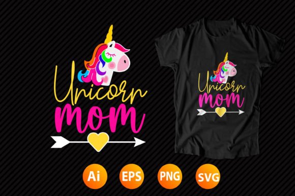 Unicorn T-Shirt Design 35: A Graphic for Magical Handmade Projects