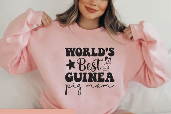 World’s Best Guinea Pig Mom: A Graphics Review for T-Shirt Designs and More